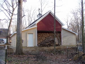 Lean-to Addition Project - Custom Barn Construction ...