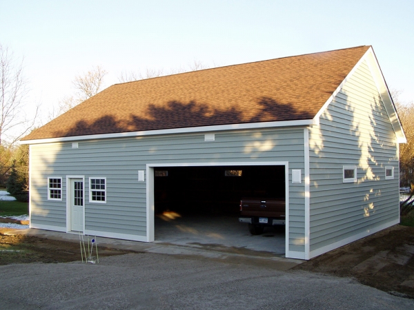 Custom Post Frame Buildings Livingston County MI - Burly Oak Builders - d_finish__2_