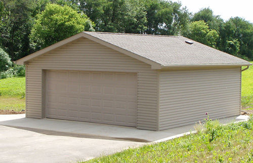 Michigan Barn Construction Photo Gallery - Burly Oak Builders - port-garage